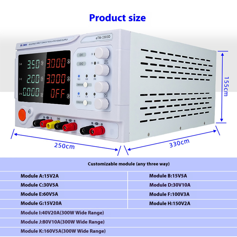Desktop Linear Power Supply 4- - огляд і ціна Linear Dc Power Supply Triple Output