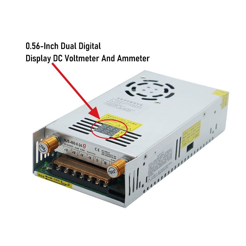 Single And Dual-Axis 480W Digi - огляд і ціна Switching Dc Power Supply 300V 1A