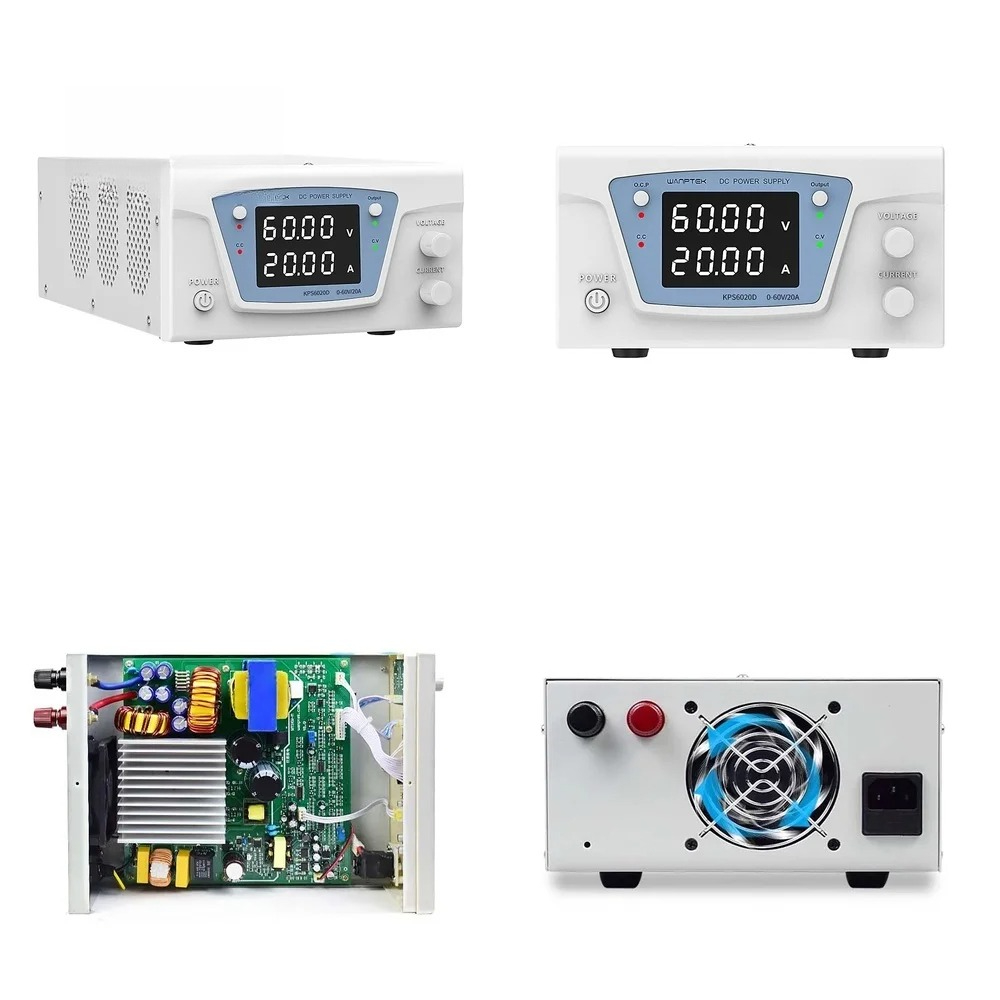 LED Dual Display DC Power Supp - огляд і ціна High Power 60V 20A Bench Power Supply